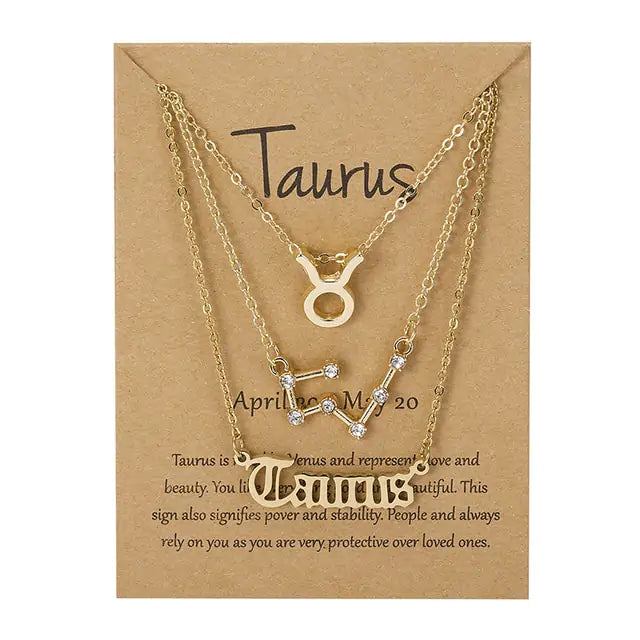 The Devori Jewelry Zodiac Sign Necklace
