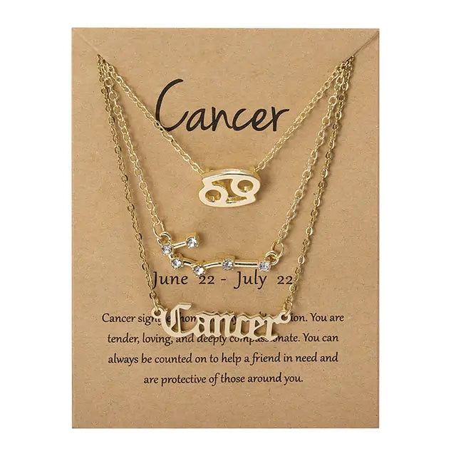 The Devori Jewelry Zodiac Sign Necklace