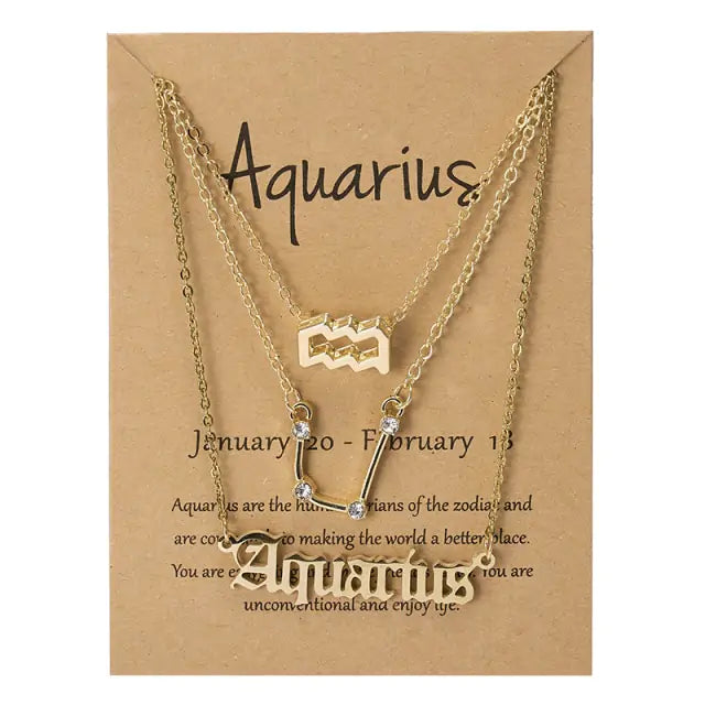 The Devori Jewelry Zodiac Sign Necklace