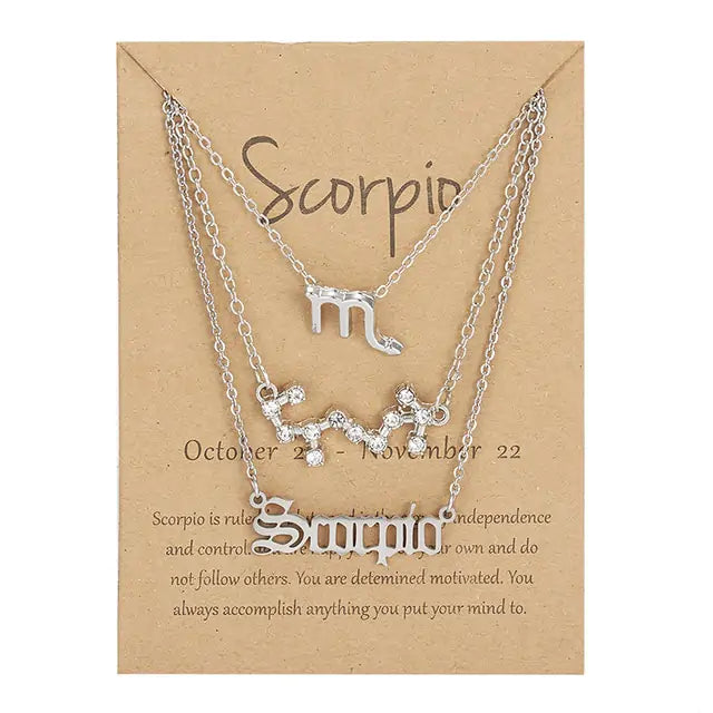 The Devori Jewelry Zodiac Sign Necklace