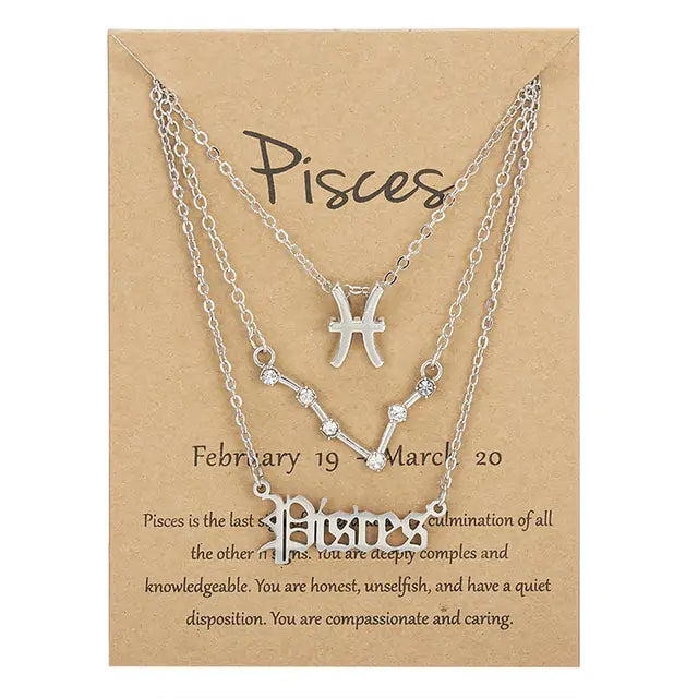 The Devori Jewelry Zodiac Sign Necklace
