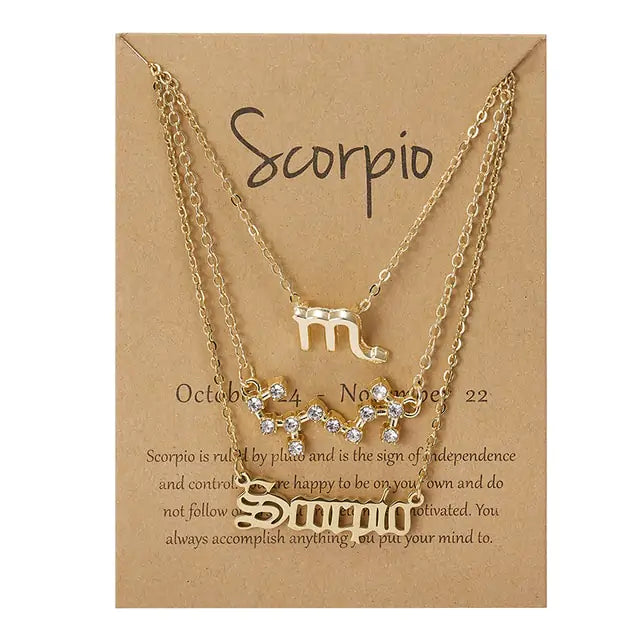 The Devori Jewelry Zodiac Sign Necklace