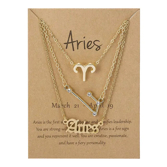 The Devori Jewelry Zodiac Sign Necklace