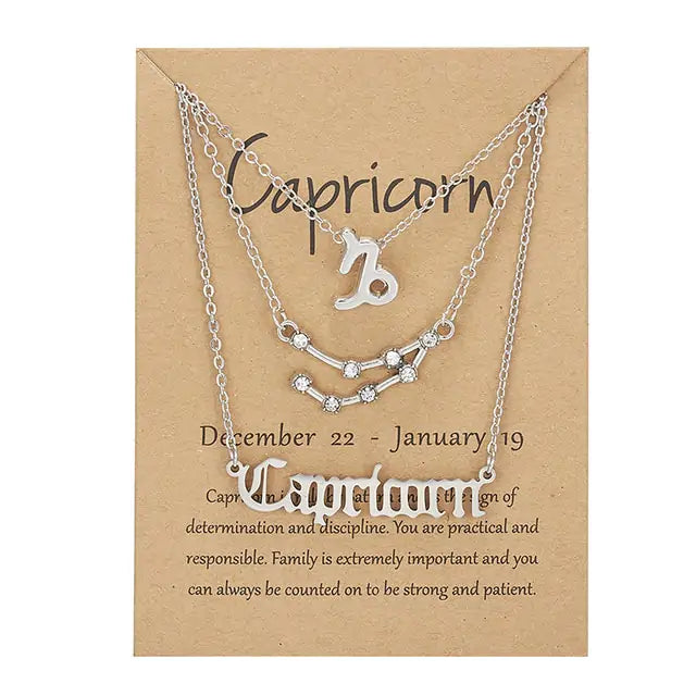 The Devori Jewelry Zodiac Sign Necklace