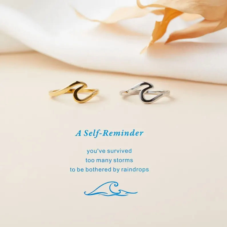 The Devori Jewelry Plain Wave Ring