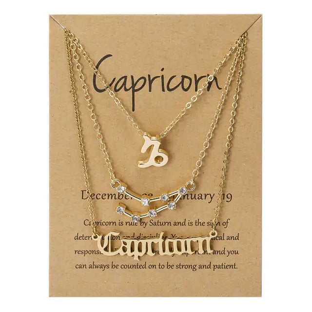 The Devori Jewelry Zodiac Sign Necklace